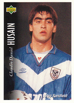 Claudio Daniel Husain Velez Sarsfield 1995 Upper Deck Futbol Argentina #93
